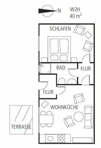 Wohnung 11 - Grundriss